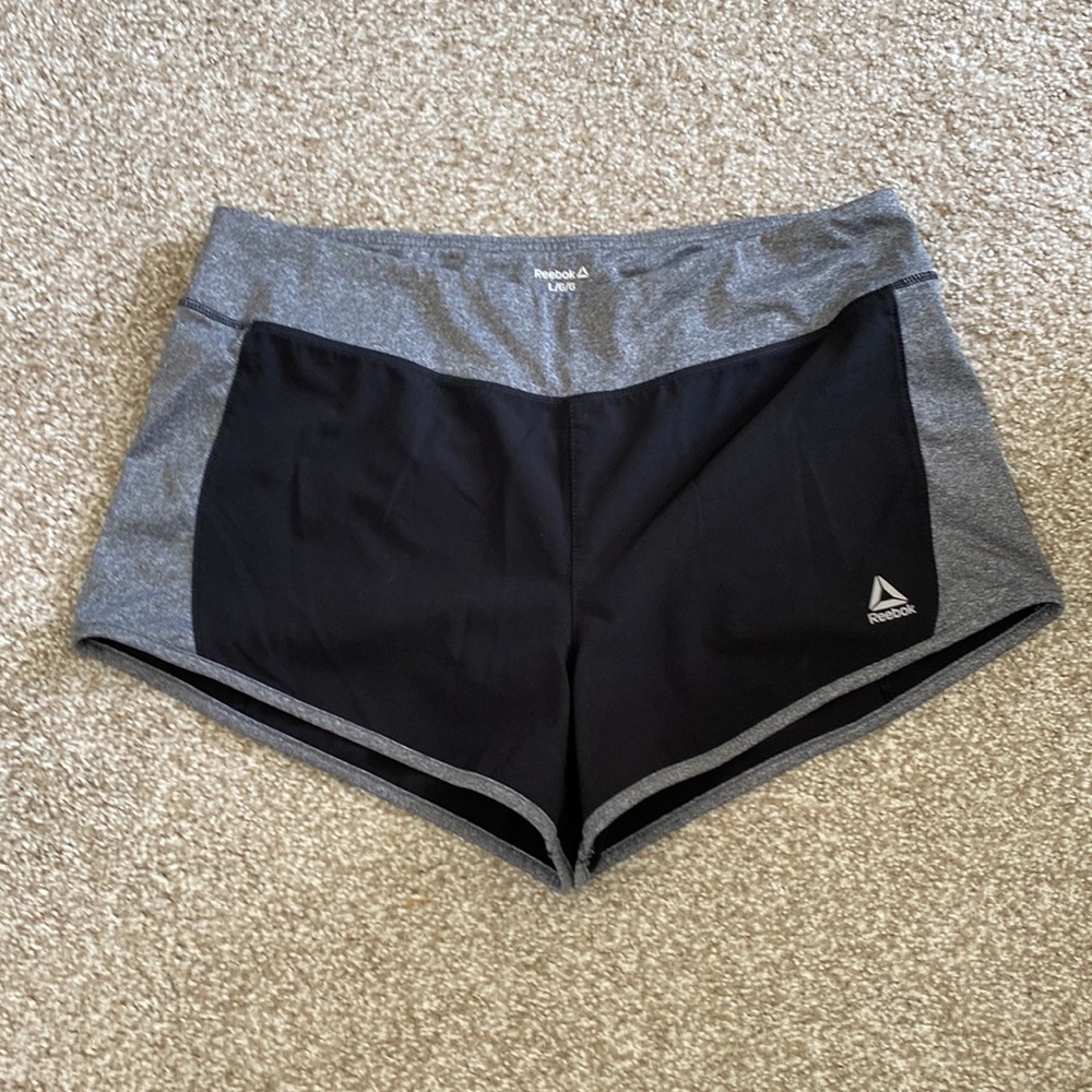 Reebok Shorts - Black/ Grey - Large